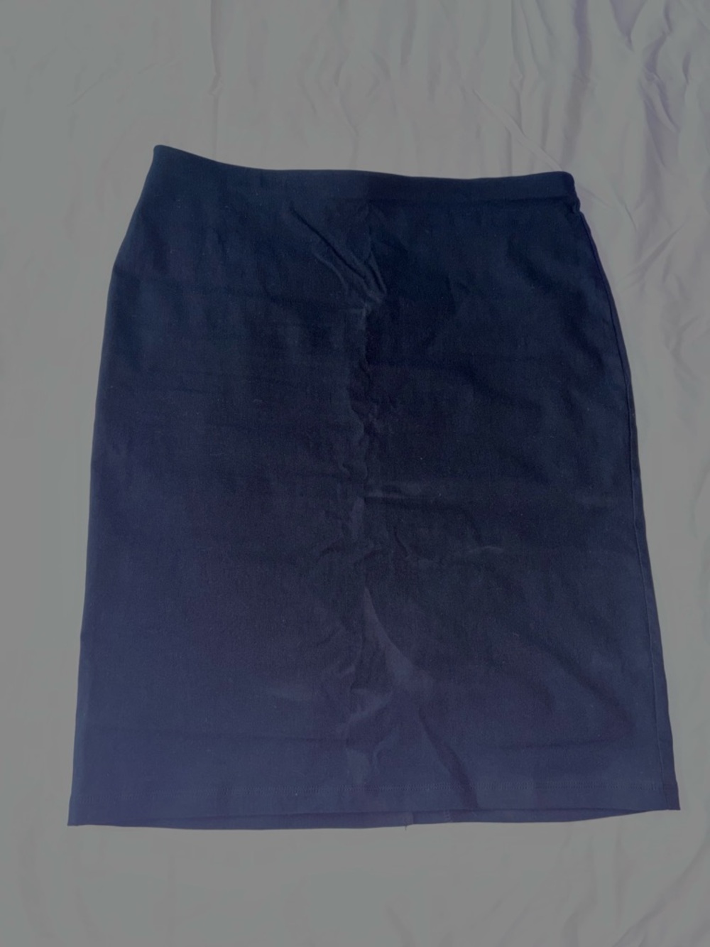 Black pencil skirt